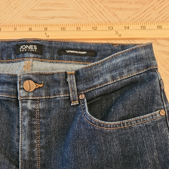 Jones New York Lexington Skinny High Rise Jeans Women's Size 12 - Picture 5 of 6